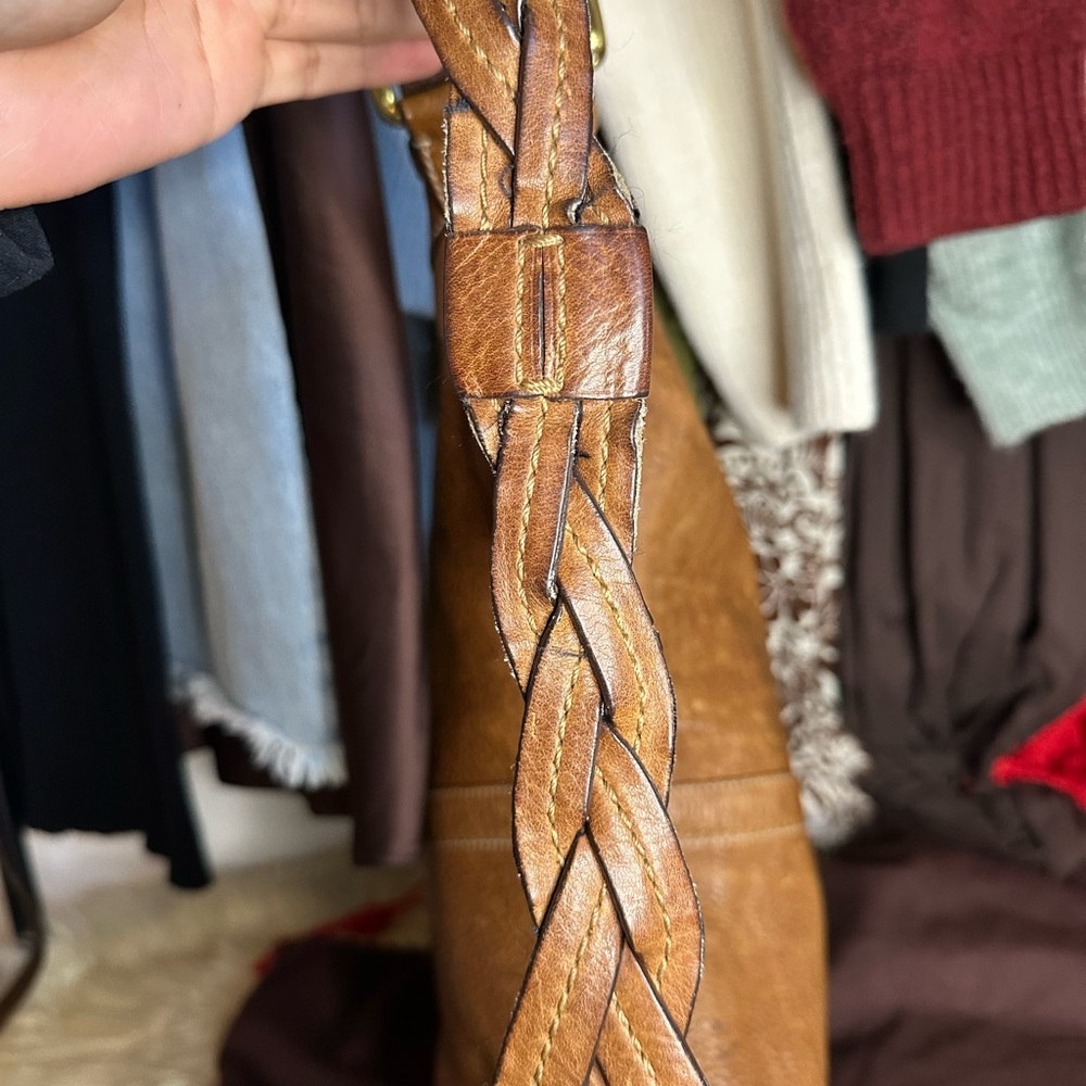 Coach Braided Leather Soho Hobo Bag - Picture 3 of 6